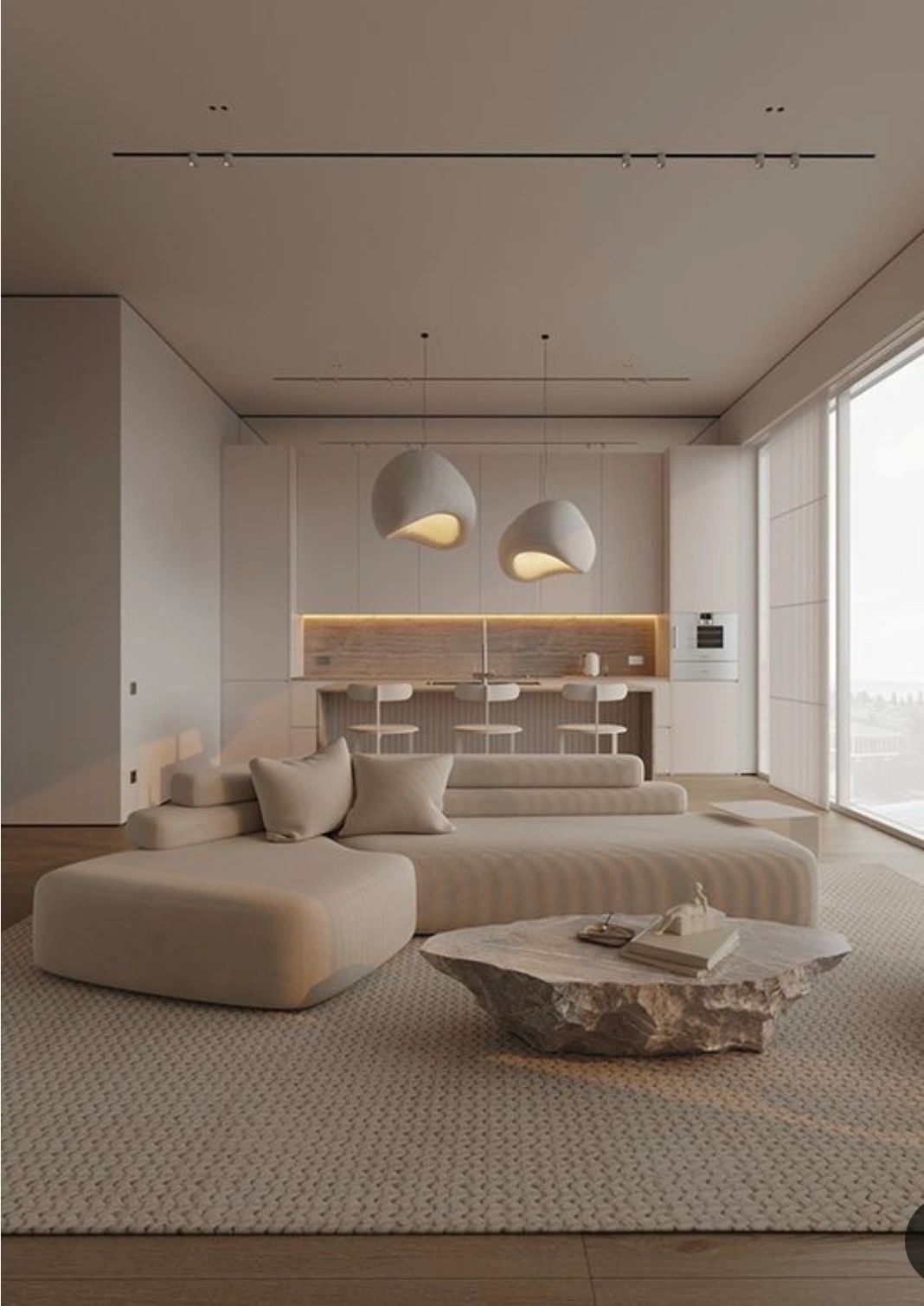 Luxury living room interior design Dubai